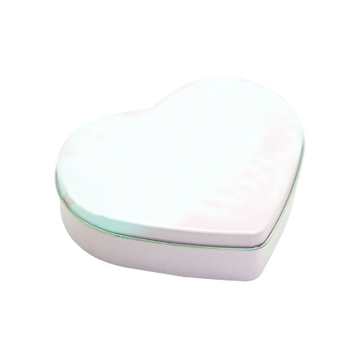 Štampanje limenke u obliku srca u obliku čokolade